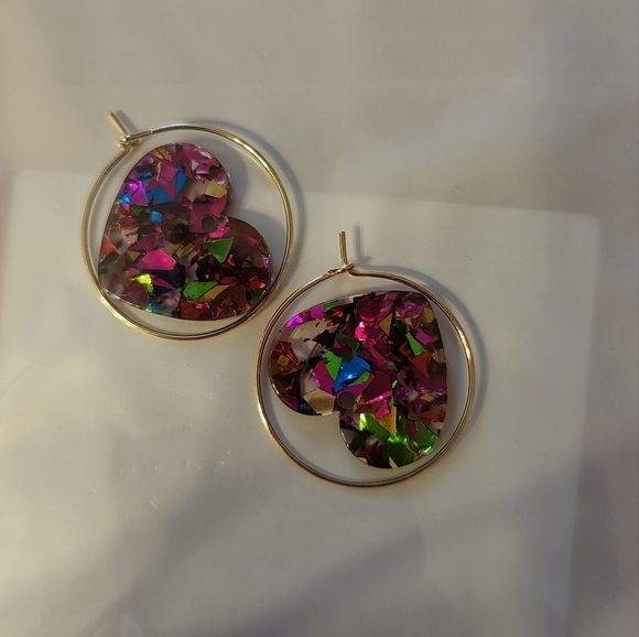 NEW Valentines Earrings 3 pair - Picture 5 of 5